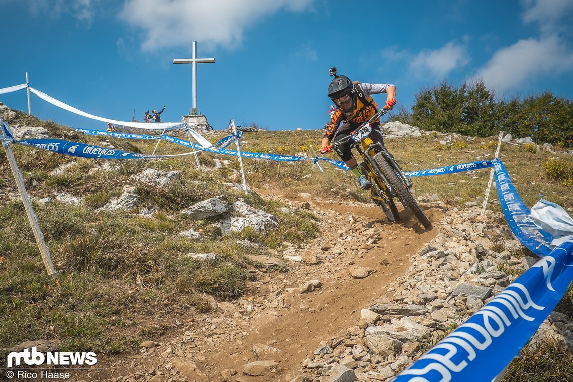 Franzi Meyer nahm vor einigen Wochen an der Enduro 2 in Davos teil Franzi Meyer nahm vor einigen Wochen an der Enduro 2 in Davos teil