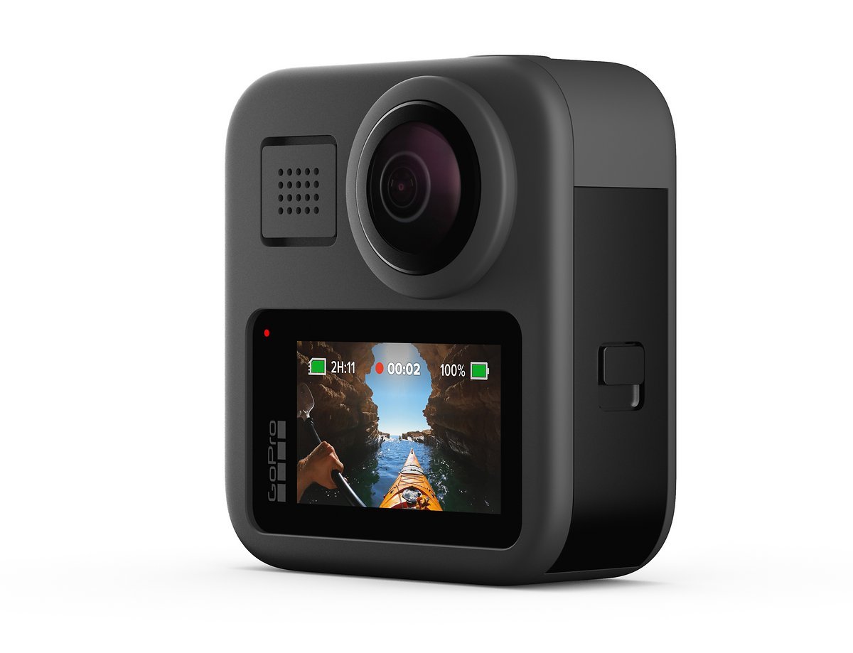 Die neue GoPro Max kann nicht nur 360°-Aufnahmen liefern, sondern auch als ganz normale GoPro Actioncam verwendet werden Die neue GoPro Max kann nicht nur 360°-Aufnahmen liefern, sondern auch als ganz normale GoPro Actioncam verwendet werden