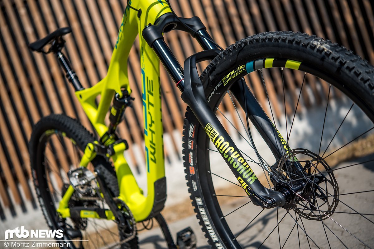 Die RockShox Pike Federgabel verrichtet wie erwartet zuverlässig ihre Arbeit Die RockShox Pike Federgabel verrichtet wie erwartet zuverlässig ihre Arbeit
