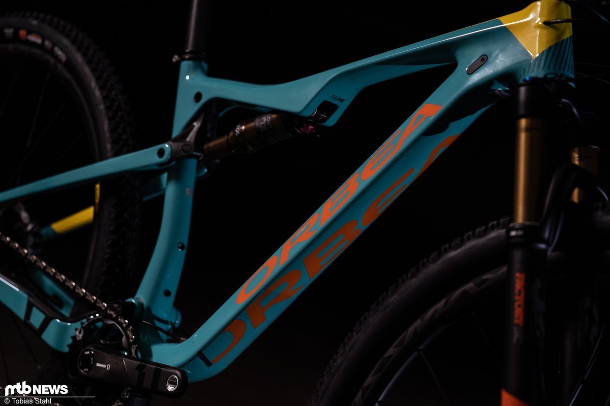 Für unseren Test ist das Orbea Oiz M10 im Rahmen des MyO-Programmes individualisiert worden Für unseren Test ist das Orbea Oiz M10 im Rahmen des MyO-Programmes individualisiert worden