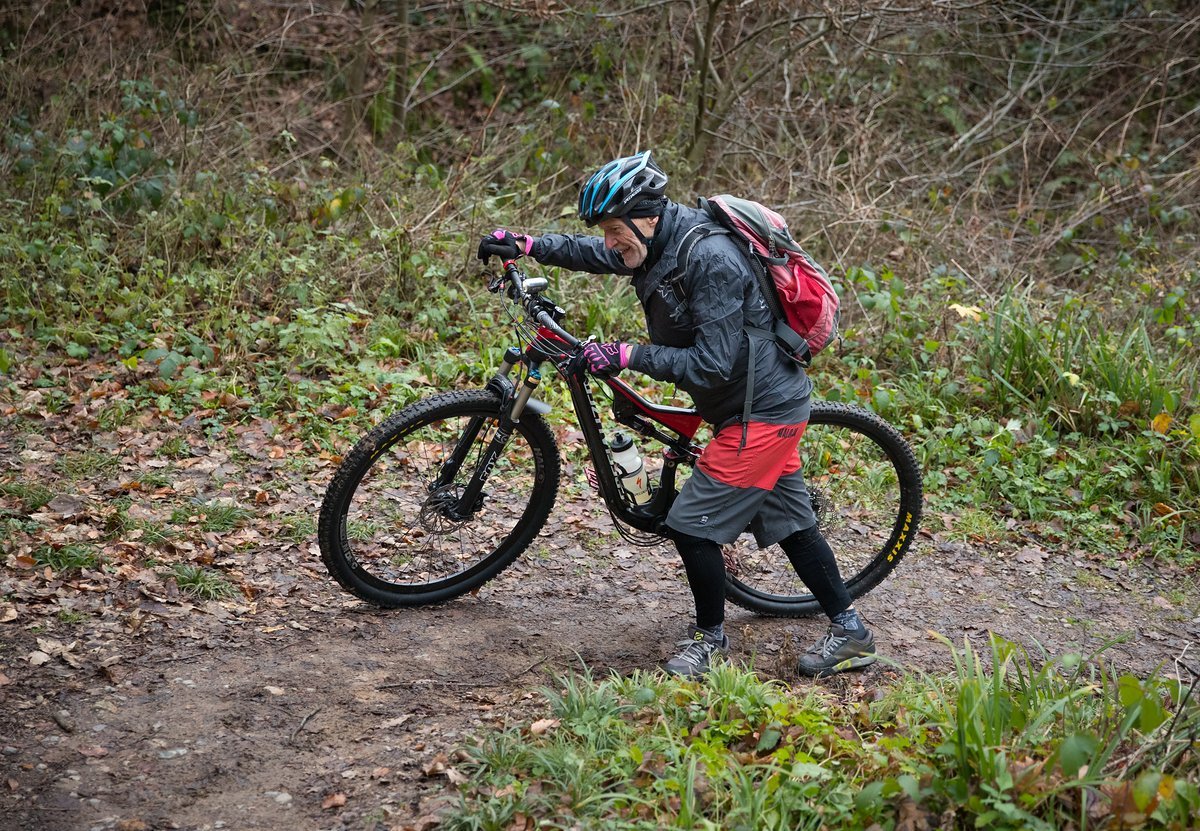 Für ein E-Bike sei er noch nicht so weit, meint Walter Für ein E-Bike sei er noch nicht so weit, meint Walter