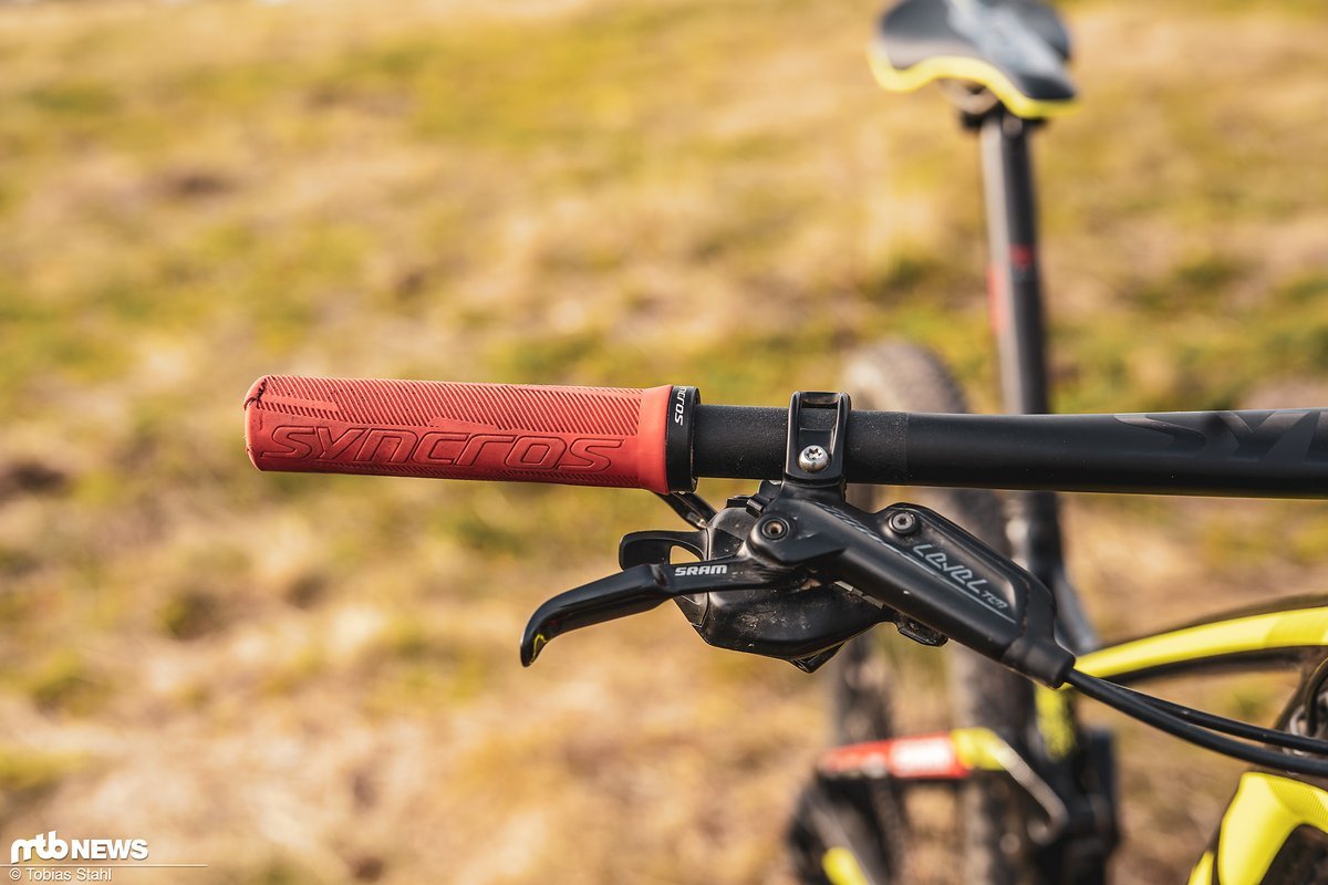 Die SRAM Level TLM Scheibenbremse ist eine der wesentlichen Enttäuschungen am Spark RC 900 World Cup gewesen Die SRAM Level TLM Scheibenbremse ist eine der wesentlichen Enttäuschungen am Spark RC 900 World Cup gewesen