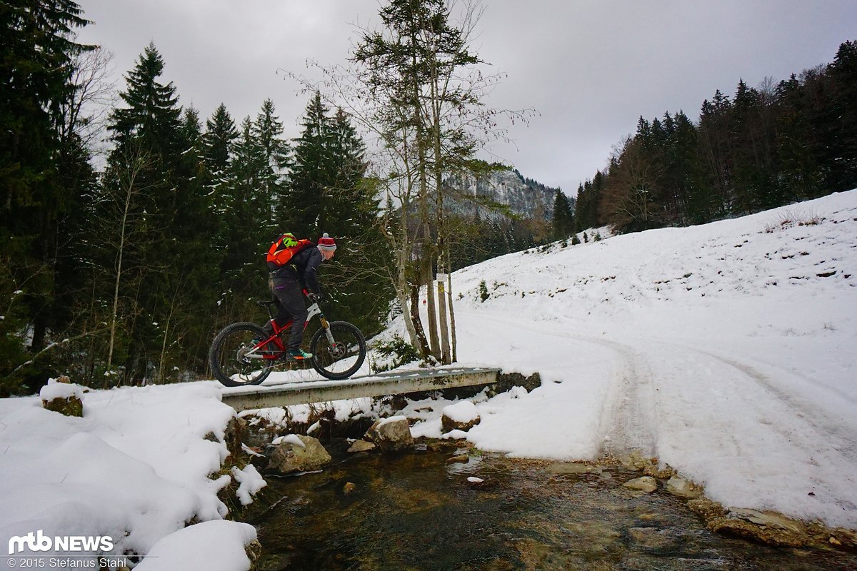 Wintertest in den Voralpen Wintertest in den Voralpen