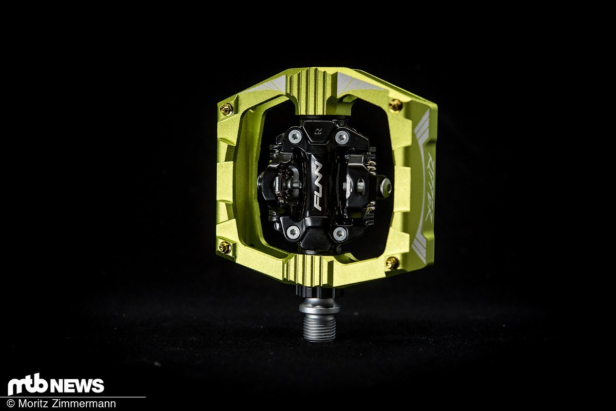Das Funn Ripper-Pedal ist ohne Frage das massivste Modell in unserem Testfeld Das Funn Ripper-Pedal ist ohne Frage das massivste Modell in unserem Testfeld