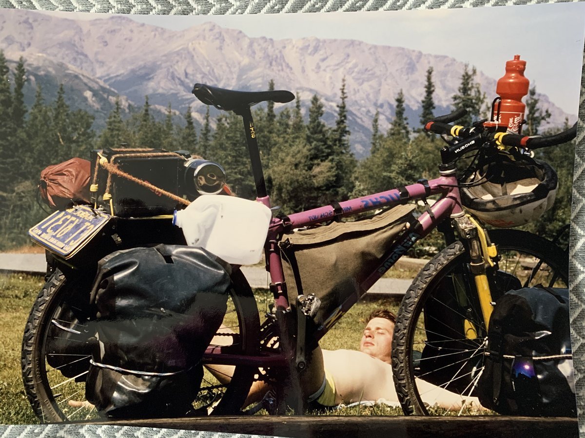 Bikepacking: 1994 durchquert Walter dann mit seinem Sohn Mirco die USA Bikepacking: 1994 durchquert Walter dann mit seinem Sohn Mirco die USA