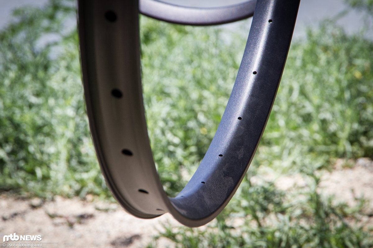 Die 40 mm breite Felge könnte die ideale Basis für Plus-Bikes sein, deren Reifen wesentlich breiter bauen Die 40 mm breite Felge könnte die ideale Basis für Plus-Bikes sein, deren Reifen wesentlich breiter bauen