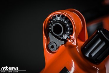 Einstellung der Hebelposition Einstellung der Hebelposition