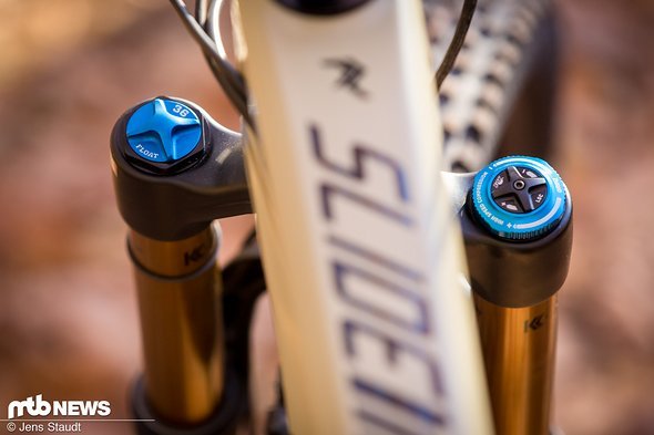 Für ein Trailbike ist das Slide Trail 10.0 ganz schön auf Abfahrt getrimmt! Für ein Trailbike ist das Slide Trail 10.0 ganz schön auf Abfahrt getrimmt!