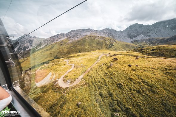 Ja, auch Arosa baut einen Flow-Trail Ja, auch Arosa baut einen Flow-Trail