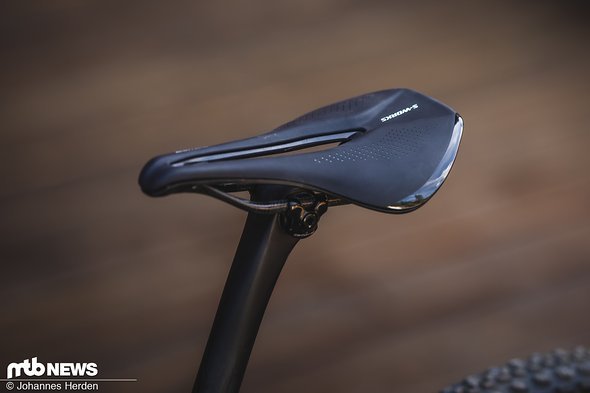 Der Specialized Power-Sattel ist eine Entwicklung aus eigenem Hause und sitzt sich erstaunlich gut Der Specialized Power-Sattel ist eine Entwicklung aus eigenem Hause und sitzt sich erstaunlich gut
