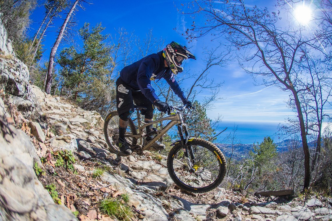 Sam Hill- San Remo- March Sram-Nukeproof test  (3)