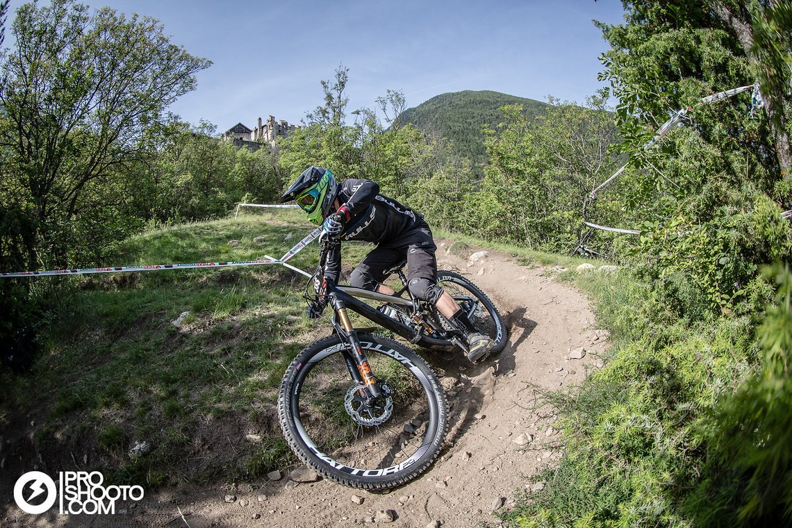 12 Der Zweitschnellste Overall Christain Textor in Stage 4.
