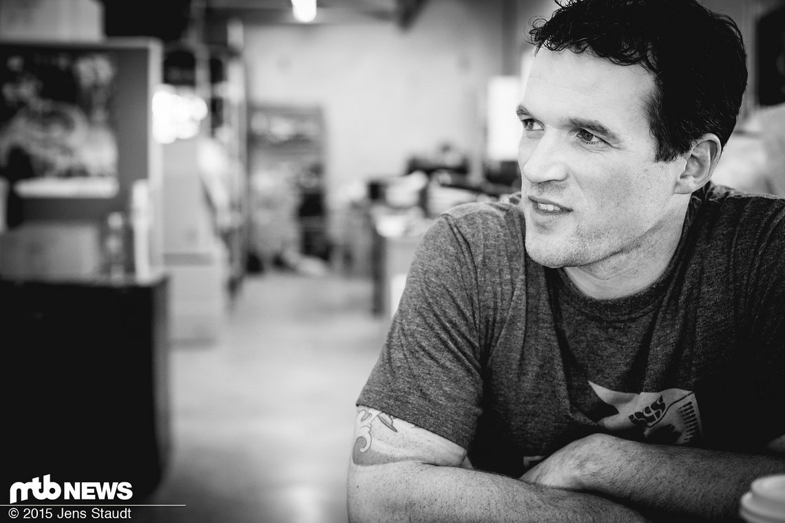 ... Ryan Berrecloth ist gleichermaßen Teamfahrer und Marketingmensch