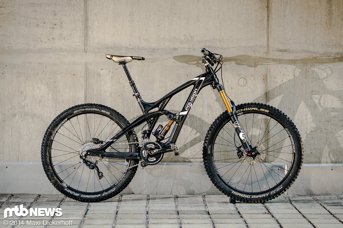 Polygon Collosus N8: 14,06 kg Komplettbike-Gewicht