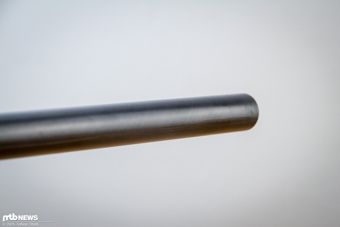 Hier wird nicht gekürzt: Acros bringt keine Markierungen auf dem Lenker auf und verbietet das Kürzen