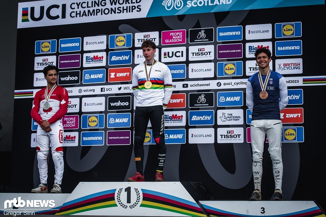 Der größte Triumph als Junior war der Weltmeistertitel in Fort William.