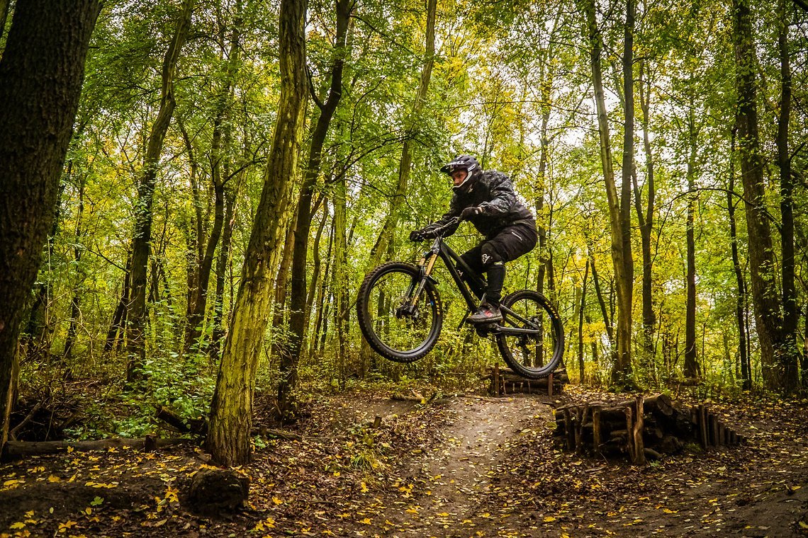 ... wird auf den herbstlichen  Hometrails ...