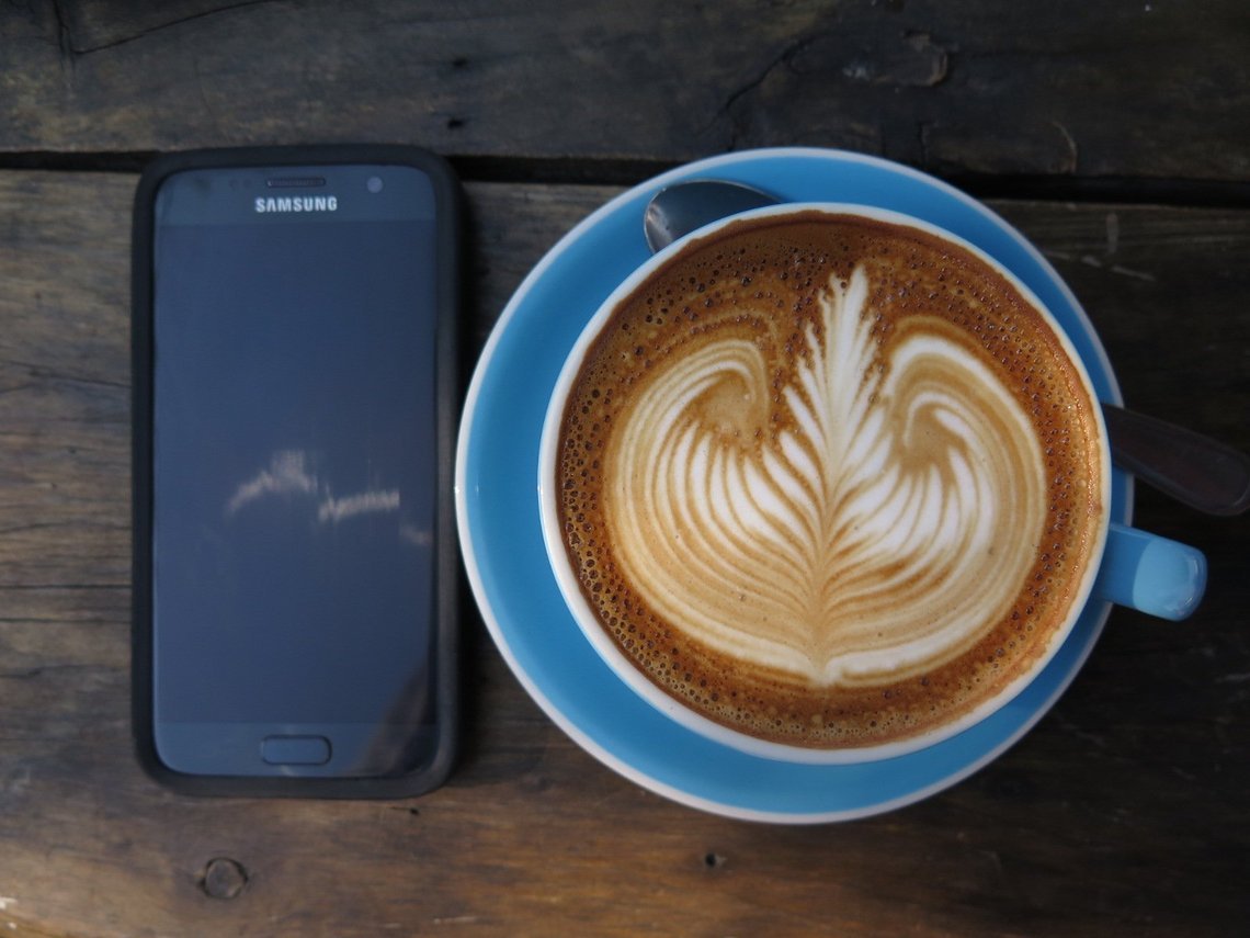 Flat White wie aus dem Bilderbuch …