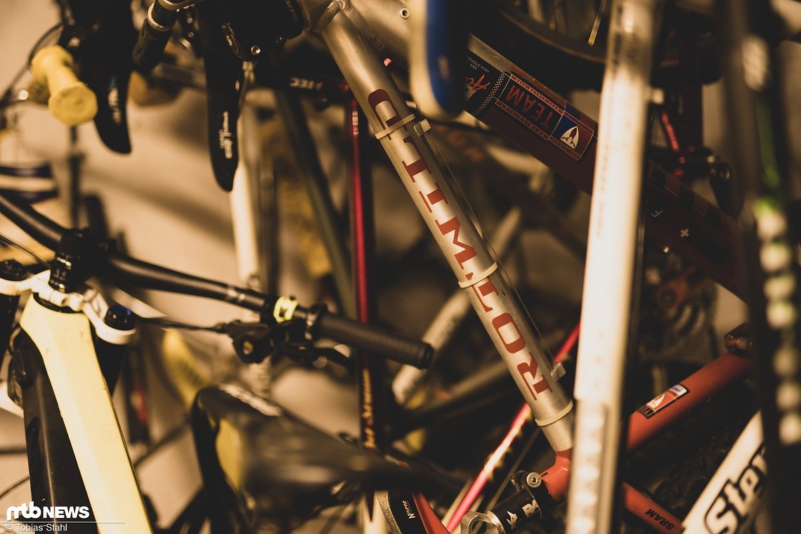 An jedem Bike hängen einmalige Erinnerungen an Erfolge und auch Misserfolge.