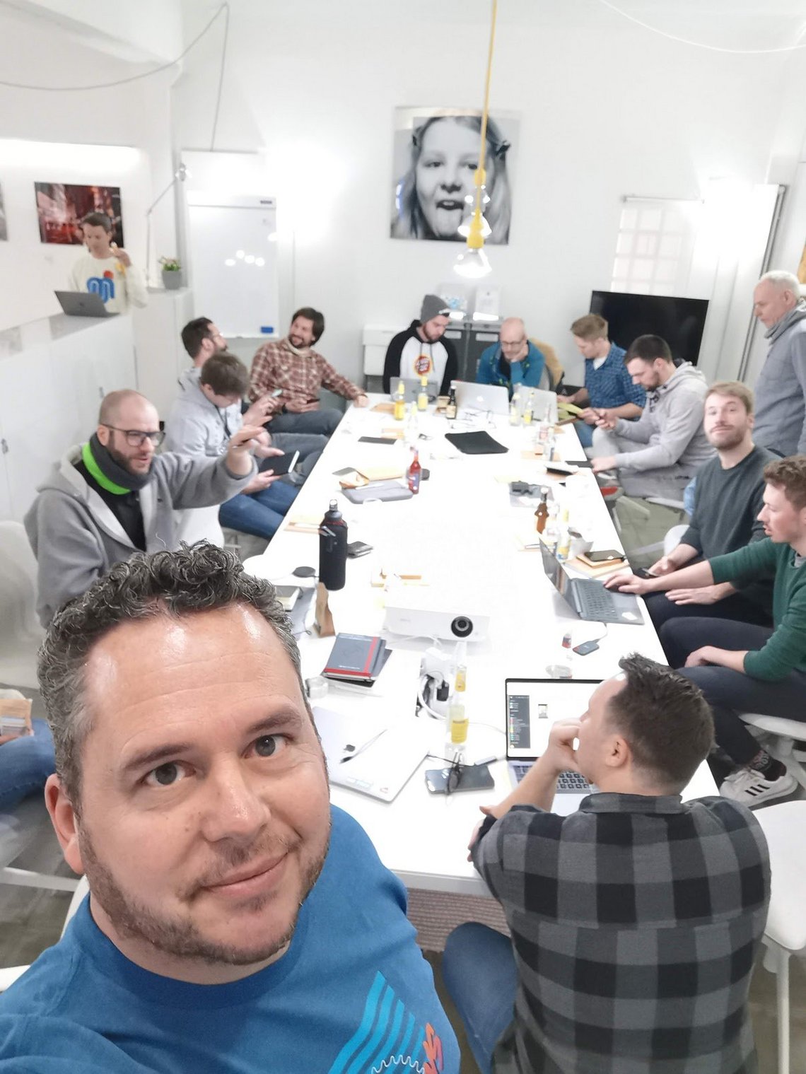 Im Februar hatten wir unser erstes und einziges Teamtreffen des Jahres