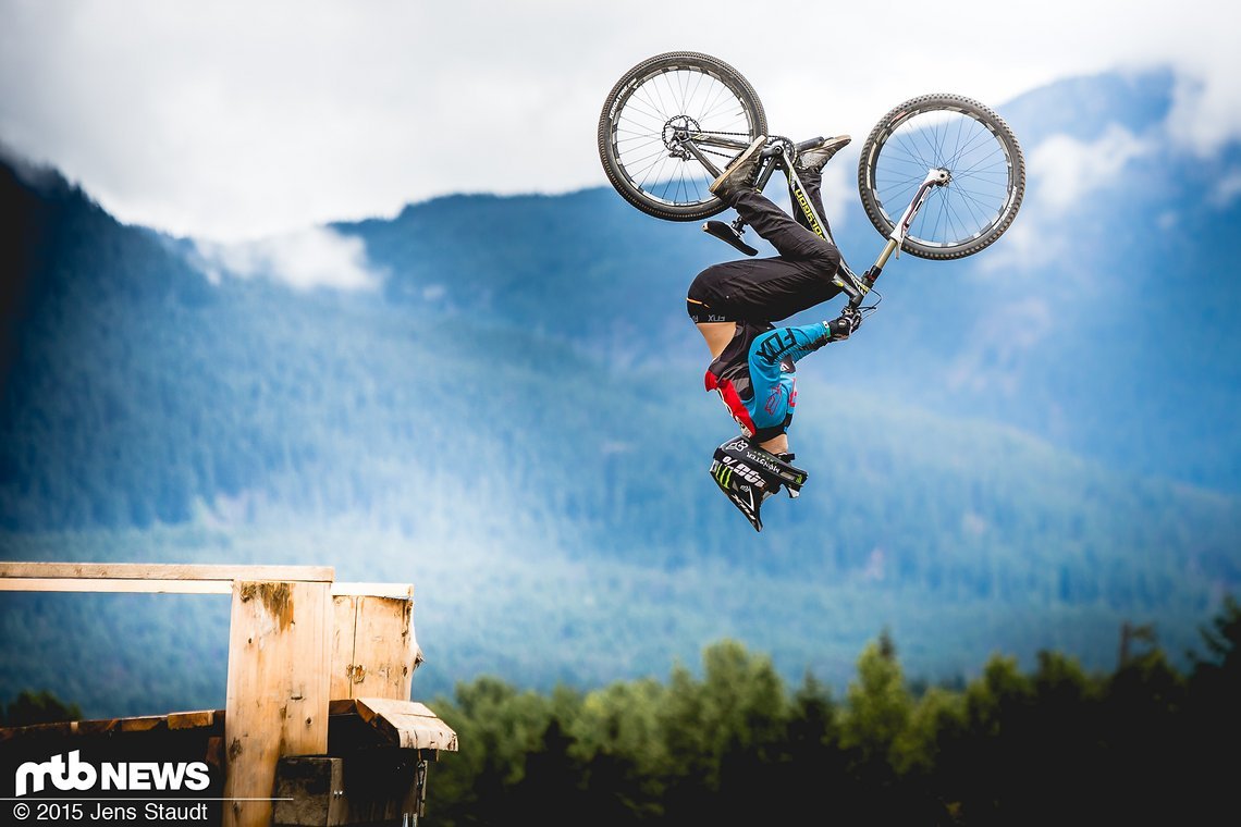 Backflip auf die Cabin