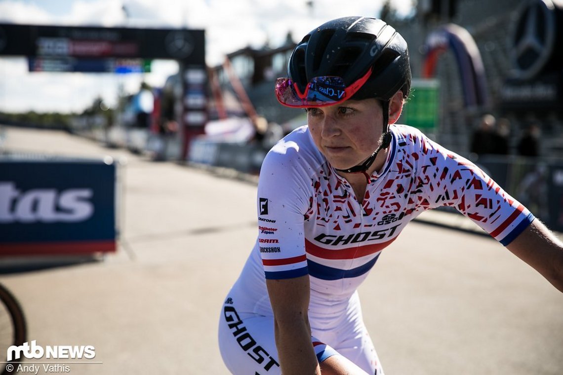 Anne Terpstra darf das niederländische Meistertrikot ein weiteres Jahr tragen.