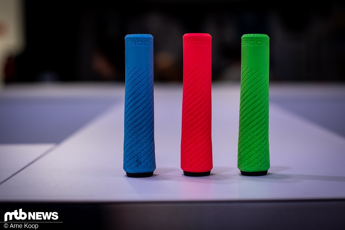 Die neuen Ergon GXR Race-Griffe kommen mit einem Durchmesser von lediglich 30 mm.