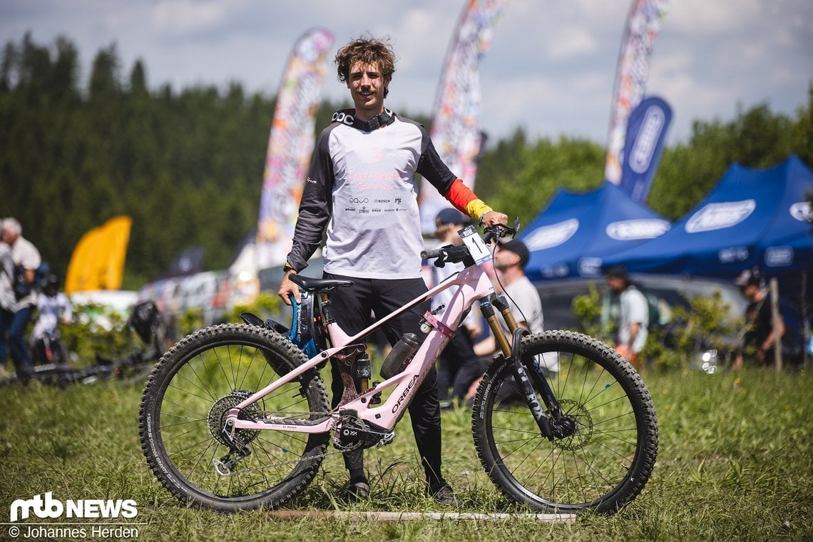 Erik Emmrich vom Team Fast Forward - Orbea