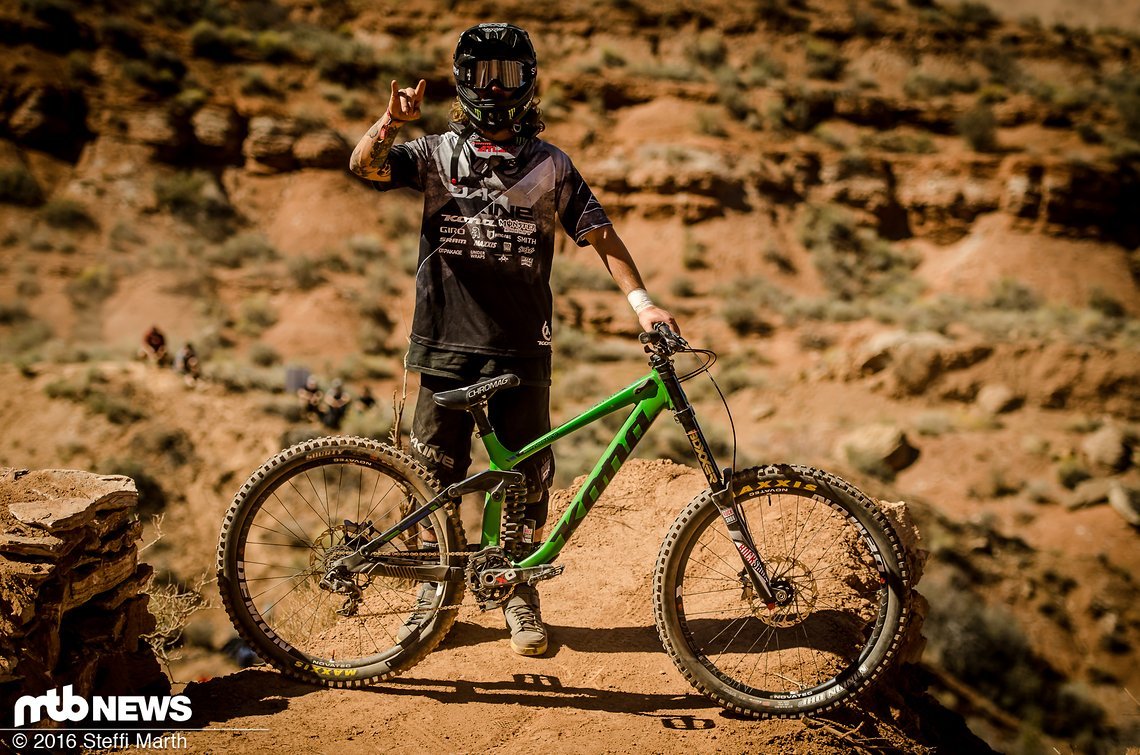 Graham "Aggy" Agassiz und sein Kona Supreme Operator