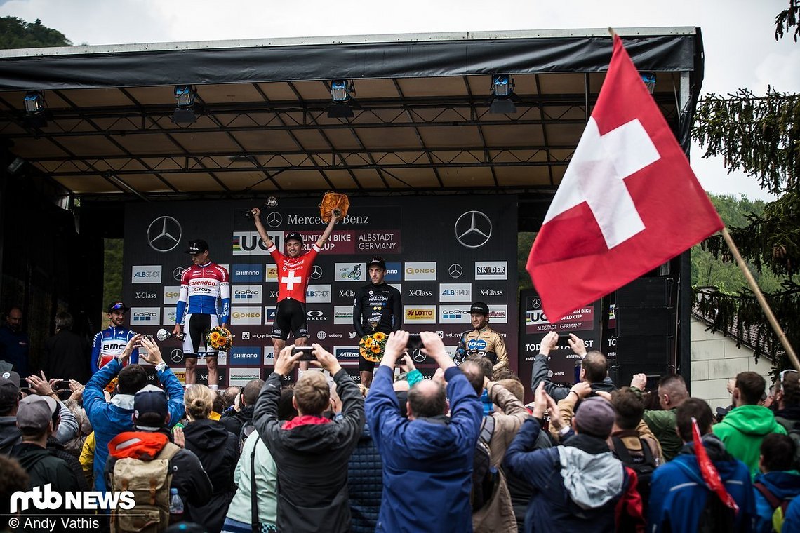 In Albstadt stand der 31-Jährige schon ganz oben auf dem Podium