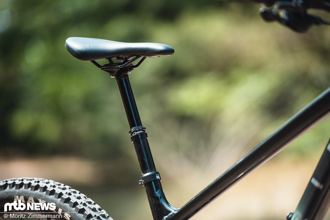 Die TranzX-Variostütze verfügt bei Rahmengröße L über 170 mm Hub.
