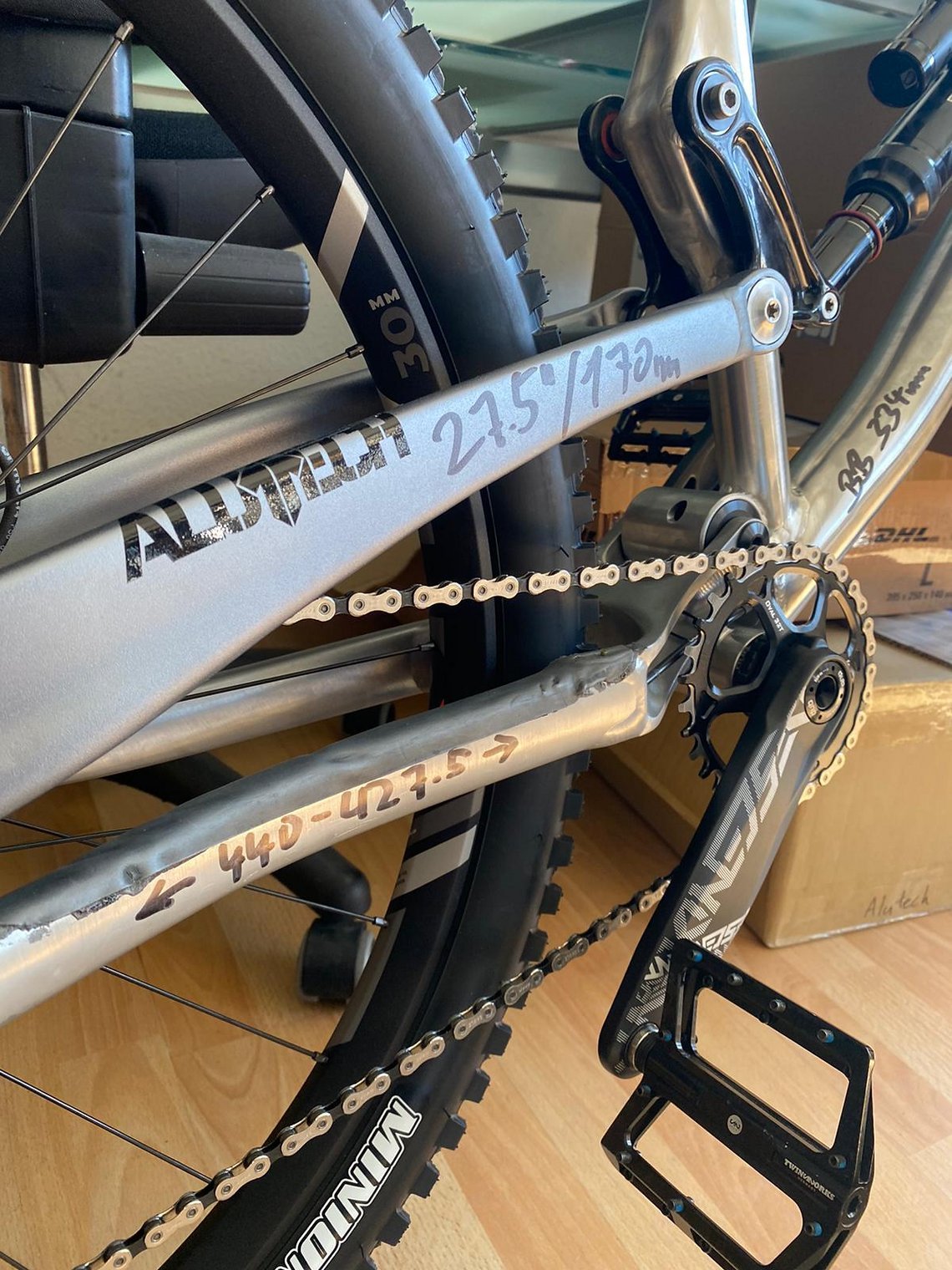 Wie das Grim Donut ist auch das Armageddon ein Mullet-Bike