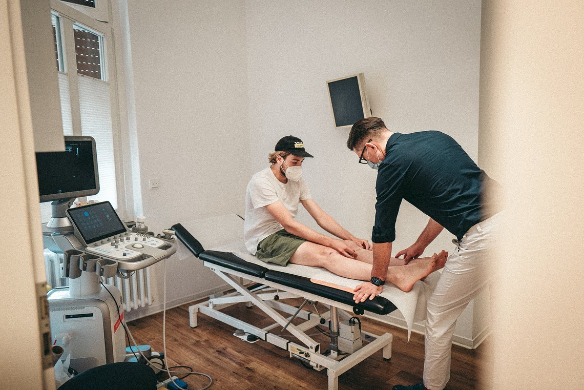 ... und der passenden Versorgung konnte Alex aber schnell wieder an seinem Ziel MTB-Profi weiterarbeiten