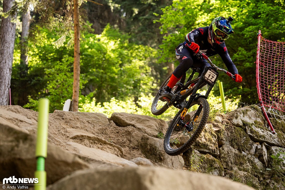 Auch Jordan Williams kam über das Q2-Rennen in Finale und endete in den Top 10 …