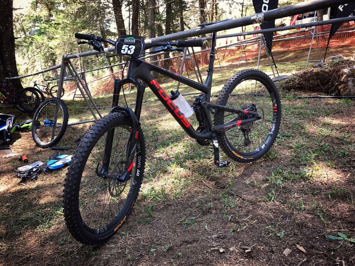 Der Focus-Profi war in Costa Rica nicht auf dem Enduro Sam, sondern auf dem Trailbike Jam unterwegs