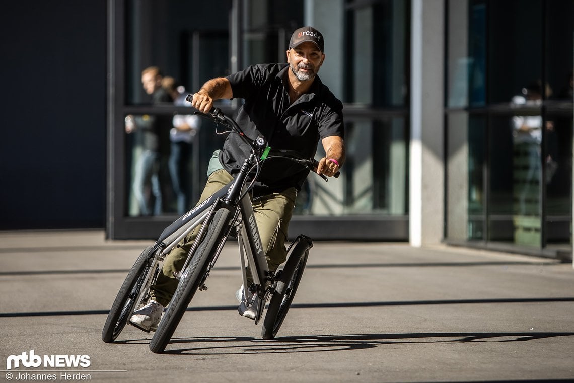 So dynamisch zu fahren erfordert definitiv einiges an Übung!