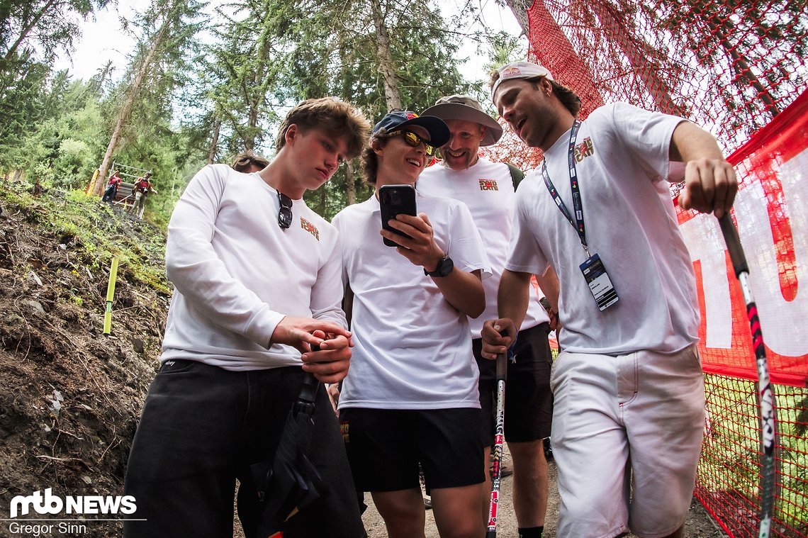 Generell war die Stimmung beim Syndicate wie auch bei allen anderen Fahrerinnen und Fahrern ziemlich prächtig