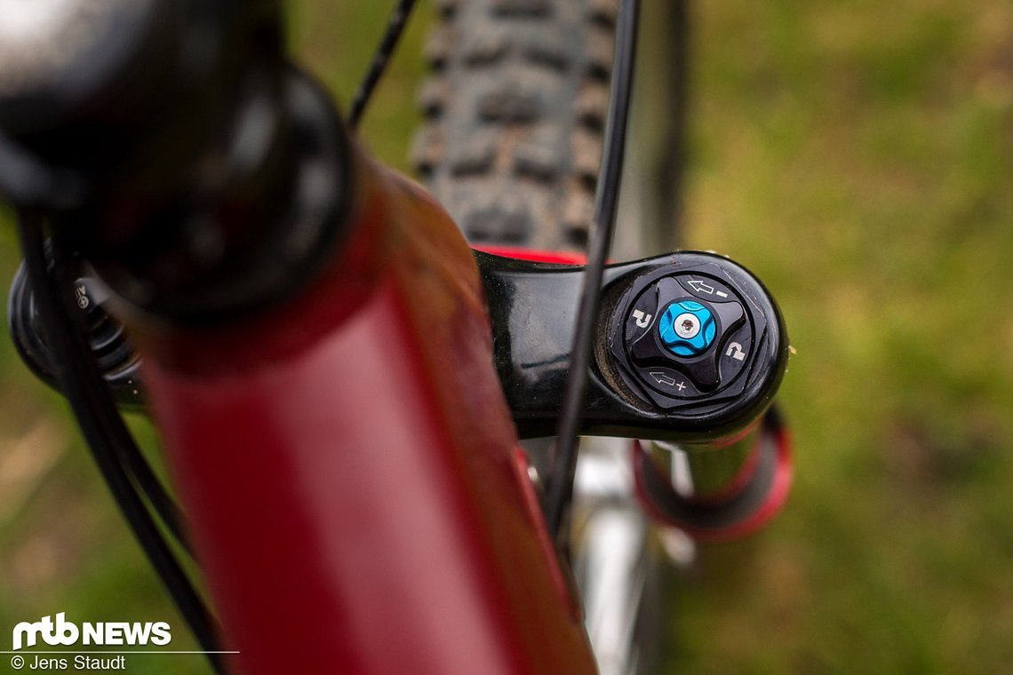 Den Weg in die Gabel findet das Push HC97-Kit über verschiedene Optionen