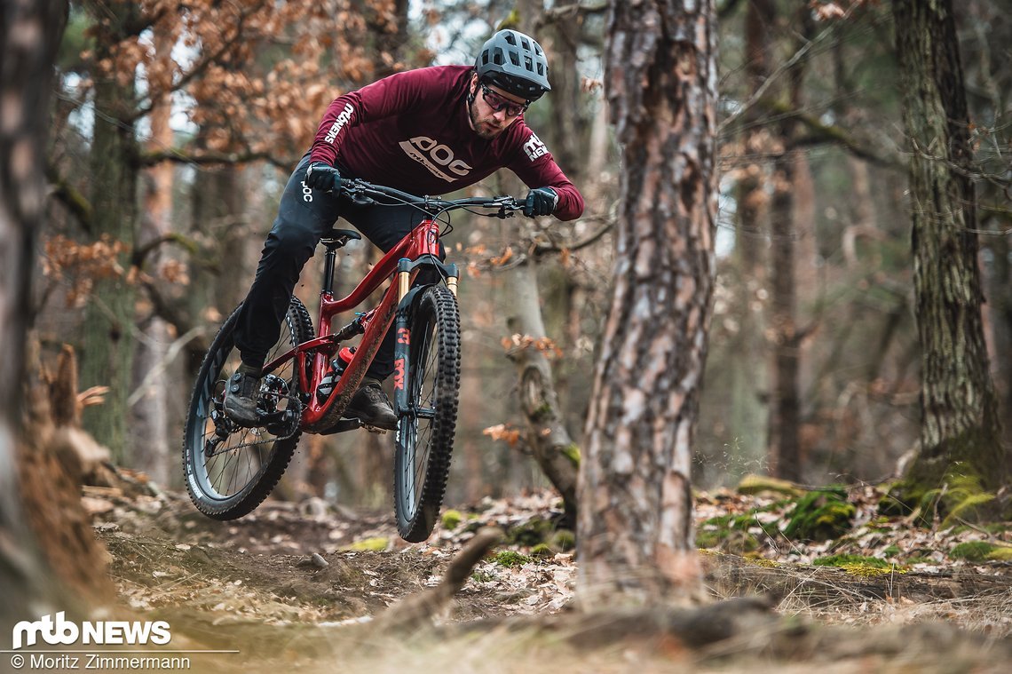 Auf dem Trail fühlt man sich an Bord des Ibis Ripley schnell wohl und ist mit einem verspielten Fahrstil gut beraten.