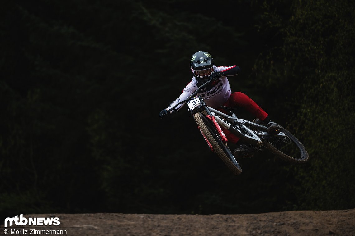 Loris Vergier ist flott wie eh und je gefahren, hatte mit dem Podest in Fort William aber ausnahmsweise nichts zu tun.