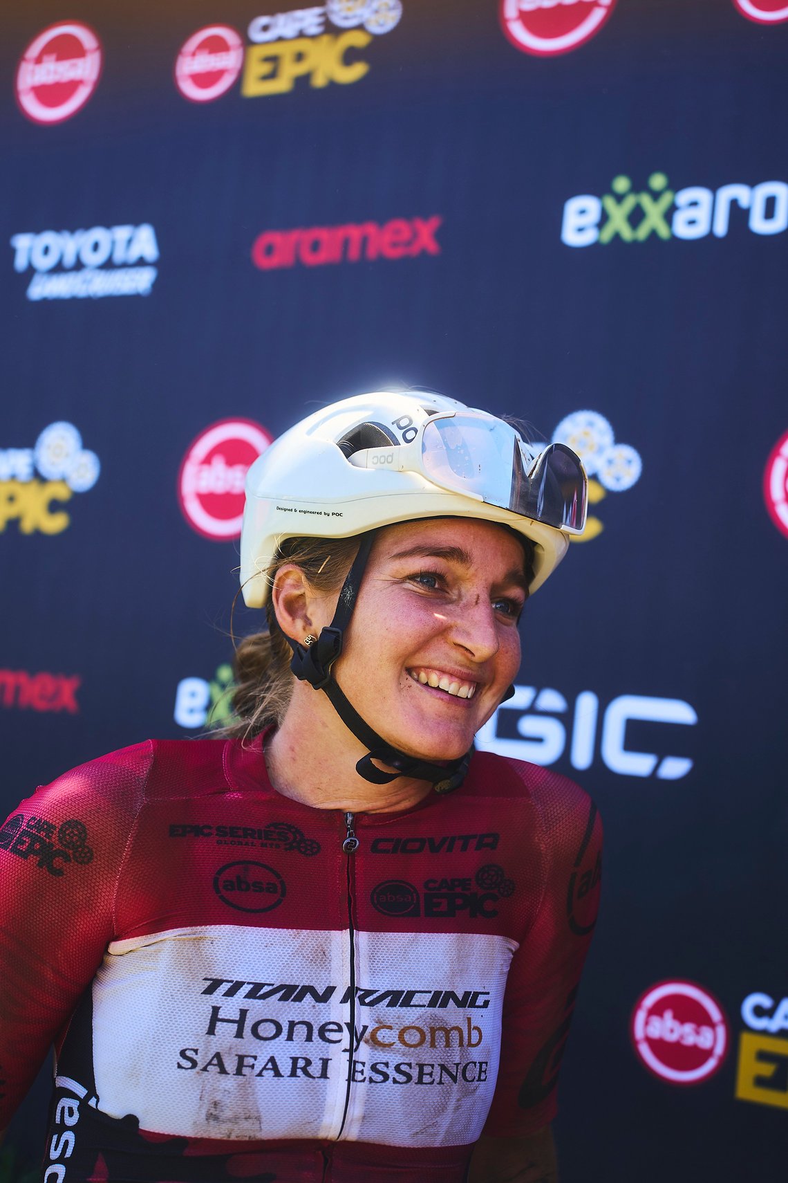 Hayley PREEN during the Prologue of the 2025 Absa Cape Epic Mountain Bike stage race held at Meerendal Wine Estate, Cape Town, South Africa on the 16th March 2025. Photo by Michael Chiaretta/Cape Epic
PLEASE ENSURE THE APPROPRIATE CREDIT IS GIVEN TO 