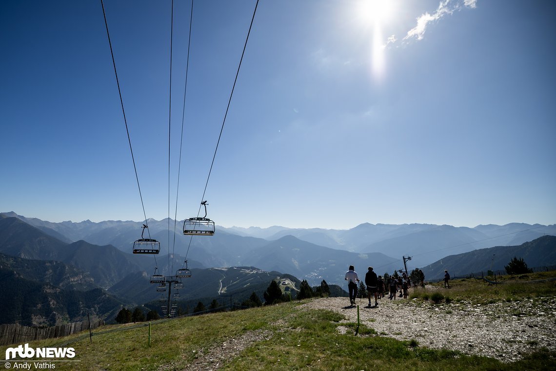 Die Aussicht in den Pyrenäen kann sich jedenfalls sehen lassen!