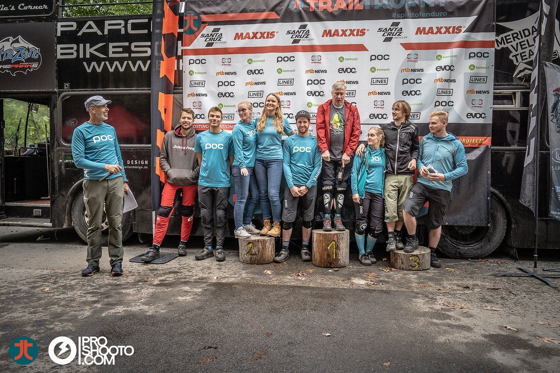 Podium TT Crew