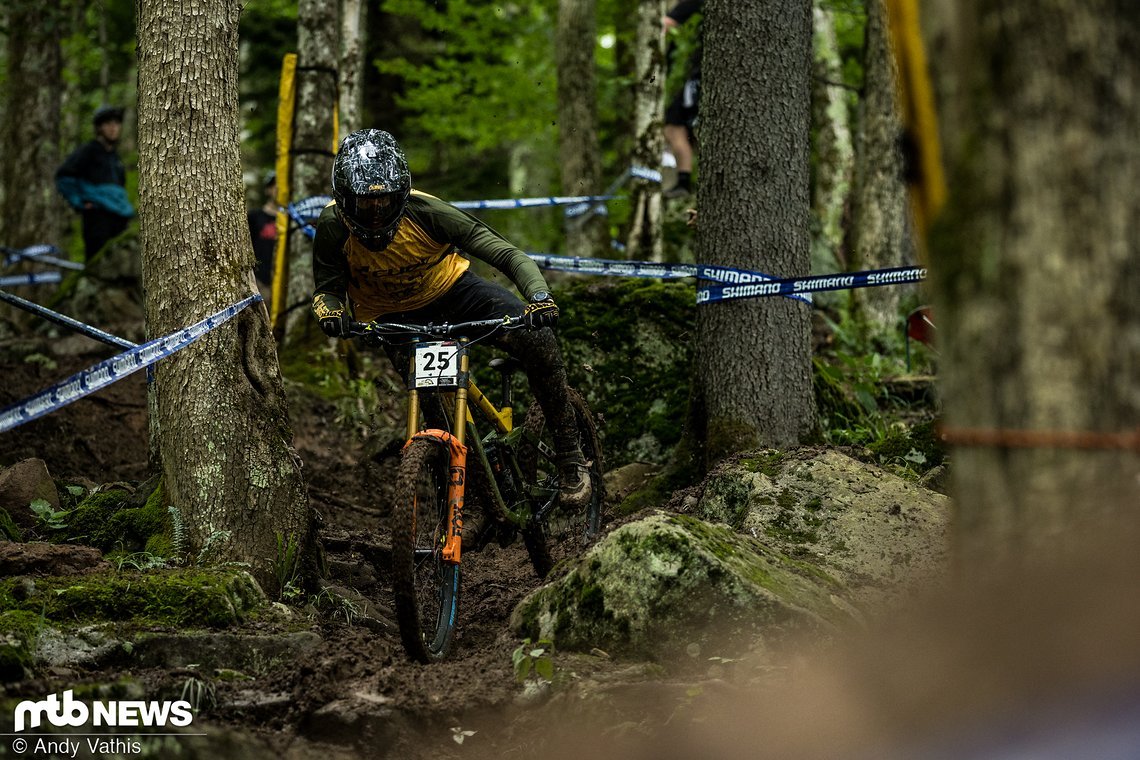 Max Hartenstern ist bereits seit seiner Junioren-Zeit der dominierende Fahrer im deutschen Downhillsport.