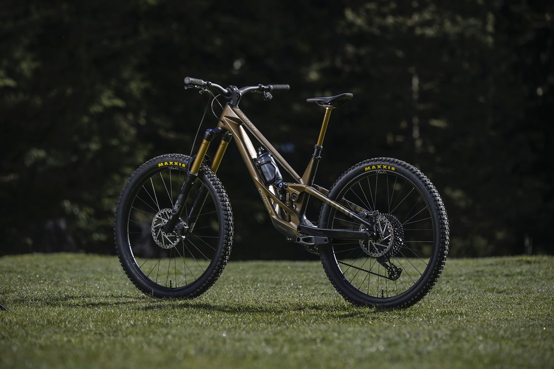 ... als auch als Enduro-Bike.