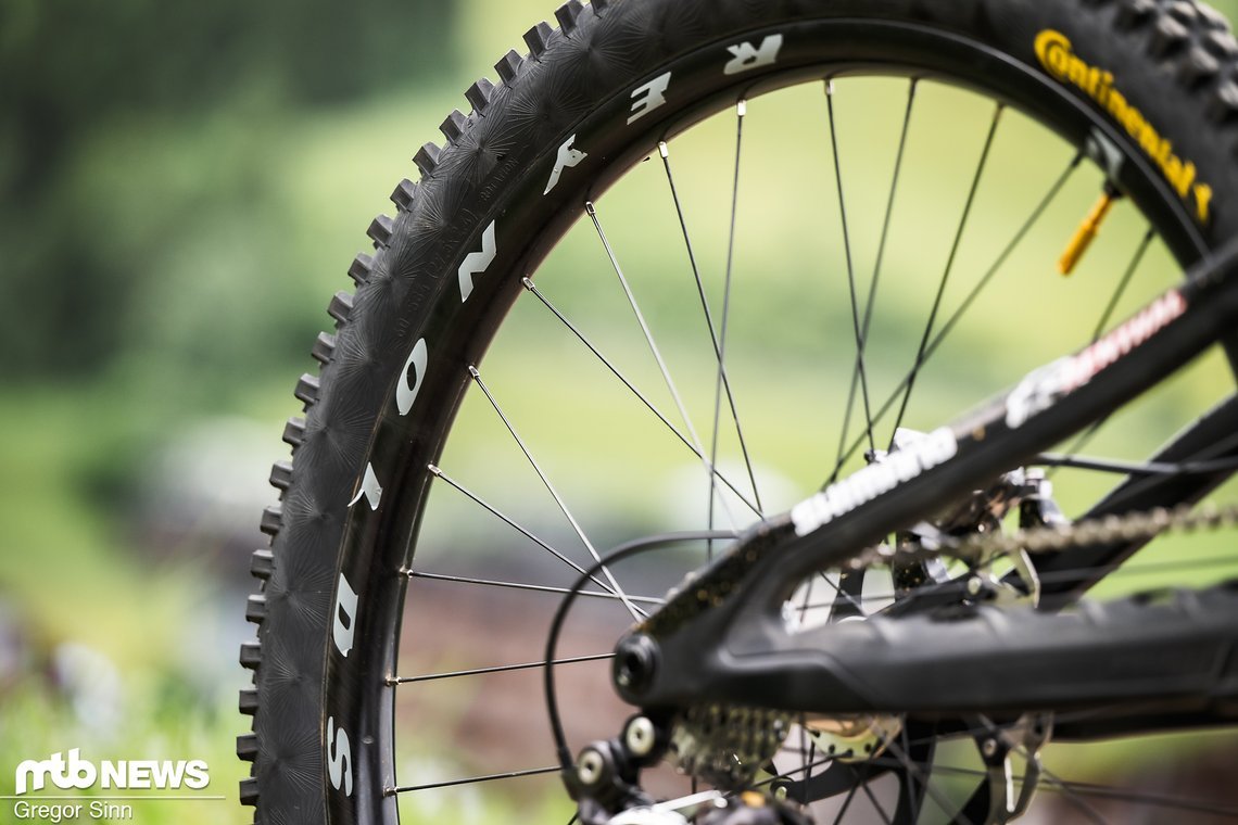 Zum Schluss gibt's Reynolds Carbon-Laufräder.