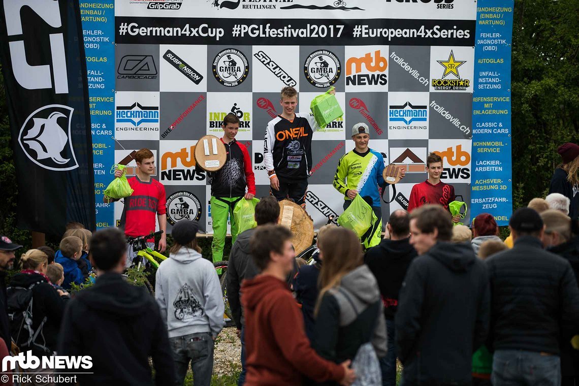 Podium Klasse U17