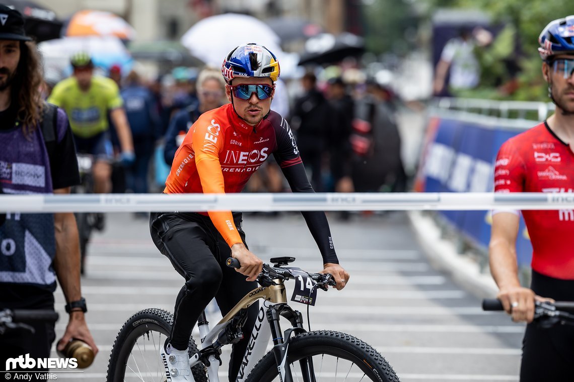 Viele Blicke richteten sich bereits im Short Track auf Tom Pidcock
