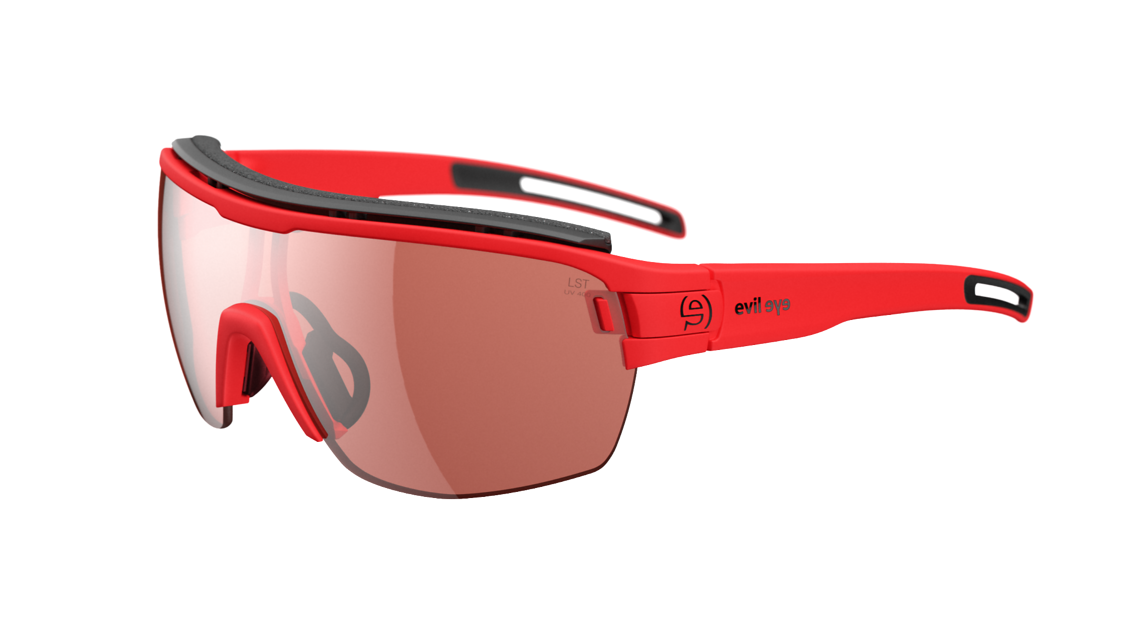 Die Brille ist sowohl mit Halbrand-Gestell ...