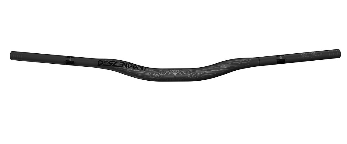 Truvativ Descendant CoLab Kyle Strait: Der Aluminium-Lenker ist 808 mm breit ...